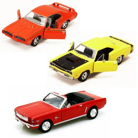 Best of 1960s Muscle Cars Diecast - Set 29 - Set of Three 1/24 Scale Diecast Model