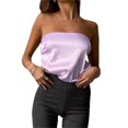 thumbnail image 1 of TxlixcChaleco femenino, cuello sólido de verano Txlixc moda, 1 of 8