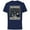 Navy, variant on Star Wars Darth Vader Warning Choking Hazard - Short Sleeve Cotton T-Shirt for Adults -Customized-Black