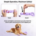 thumbnail image 4 of Dog Bully Stick Holder and Chew Treat Safety Device for Small Medium Large Dogs Easy To Clean Choking Hazard Prevention Toy for Aggressive Chewers, 4 of 5
