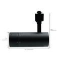thumbnail image 3 of Nuvo Lighting TH732 H-Track 6" Tall 2700K - Black, 3 of 7