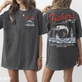 thumbnail image 2 of Fishers of Men Double-Sided T-Shirt – Vintage Christian Fishing Faith Graphic Tee, 2 of 6