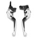 thumbnail image 5 of 2pcs Motorcycle Brake Clutch Levers Adjustable CNC Aluminium Alloy Replacement for YAMAHA XJ6 DIVERSION 2009?2015Silver, 5 of 5
