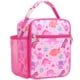 thumbnail image 1 of Bolsa Lonchera Aislante Infantil Bagseri Rosa con Corona y Dinosaurio, 1 of 9