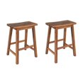 thumbnail image 2 of Nmkwnr 2 Pack Counter Height Wood Bar Stool for Living Room, Kitchen, Bar, 2 of 9