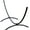 Black, variant on Vivere 15' Arc Steel Hammock Stand (Oil Rubbed Bronze)