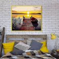 thumbnail image 2 of Pintura por números para adultos principiantes en lienzo sin arrugas Sunset Paintworks para la decoración del hogar, 2 of 5