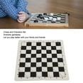 thumbnail image 3 of Chess Set, 24 Checkers Portable Chess Board Set Wear Proof  for Family Gathering, 3 of 7