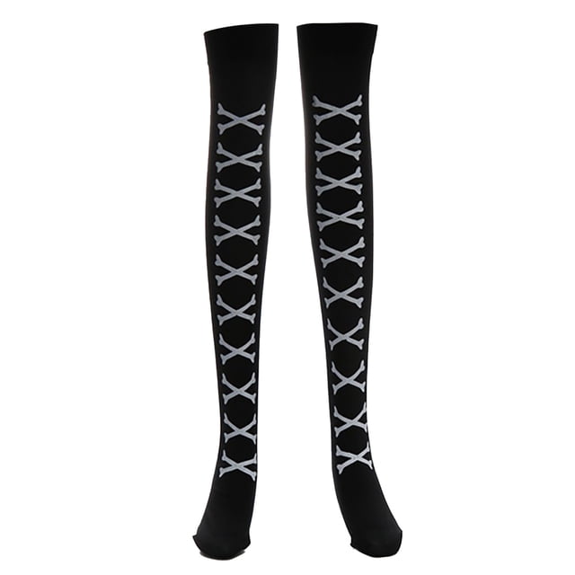 Bas pour Femmes Halloween Fête Cosplay Déguisement Chaussettes Festival Spectacle Aguichant Bas Bas