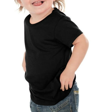 - Kavio! Unisex Infants Crew Neck Short Sleeve Tee (Same IJP0493) Black 12M