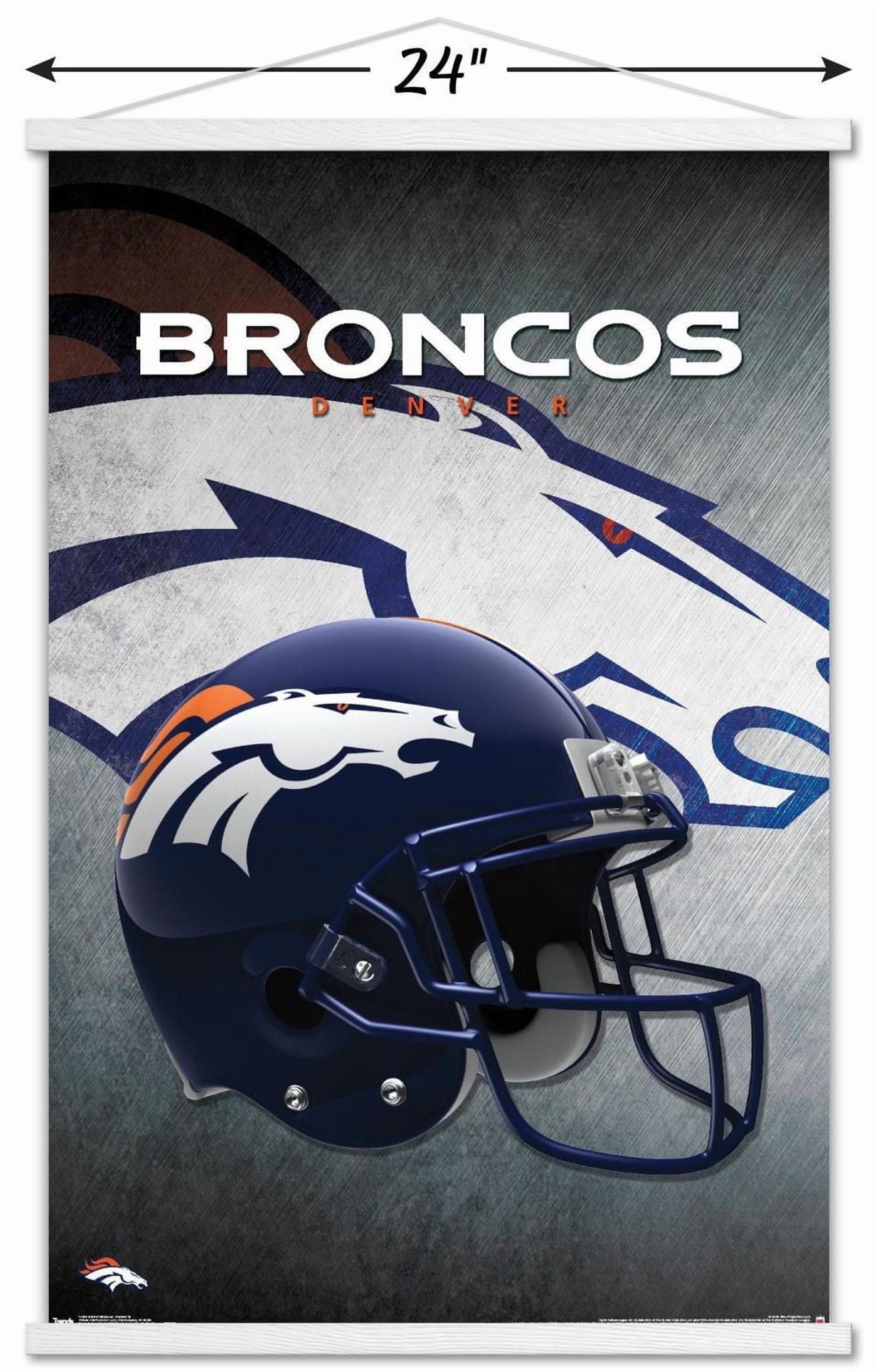 NFL Denver Broncos - Helmet 16 Wall Poster