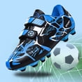 thumbnail image 7 of RTKFRFLM Boys Professional Soccer Shoes Firm Ground Long Spike Athletic Cleats Pink 7-8 Years, 7 of 7