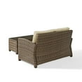 thumbnail image 3 of Outdoor Loveseat Coffee Table Set - Patio Furniture Wicker Conversation Set - Modern Outdoor Seating, 3 of 7