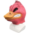 thumbnail image 4 of Cubierta facial con cabeza de animal, cubierta facial de Halloween con cara de pato enojado 2022, cubierta facial de pato hecha a mano con cuidado, 4 of 8