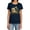 Navy, variant on Lord of The Rings Legolas Women's T Shirt, Royal, Large
