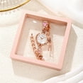thumbnail image 6 of New casual compact round diamond-studded bracelet for women decorative quartz watch, 6 of 9
