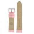 thumbnail image 2 of 24mm Watch Band Pink Genuine Leather Crocodile Grain, 2 of 2