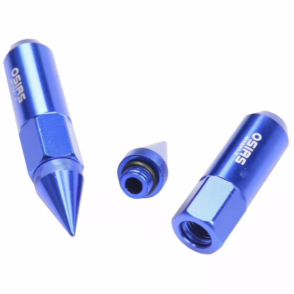 OSIAS 20PCS M12X1.5 Racing Wheel 60MM Lug Nuts With Socket Key For Honda