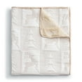 thumbnail image 3 of Greenland Home Woven Matelassé Reindeer Games Holiday Reversible Throw Blanket, 50" x 60", 3 of 7