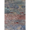 thumbnail image 1 of Ahgly Company Indoor Rectangle Mid-Century Modern Purple Oriental Area Rugs, 3' x 5', 1 of 6