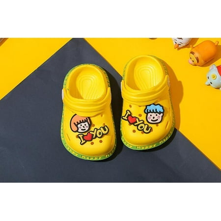 

Kids Clogs Toddler Clogs for Boys and Girls Non-Slip Breathable Kids Clogs Garden High Elasticity Kids Sandals Indoor Outdoor Waterproof Beach Sandals Children Classic Slippers
