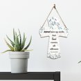 thumbnail image 6 of Hatred stirs up strife, but love covers all offenses Proverbs 10:12 11.5" x 8" Cross Hanging Sign | Rustic Twine | Inspiring Religious Bible Decor, 6 of 7