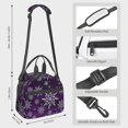 thumbnail image 2 of Easygdp Snowflake Gradient Purple Caja de Almuerzo para Mujeres y Hombres, Bolsa de Almuerzo Insulada, Bolsas Reutilizables Impermeables para Viajes, Trabajo y Picnics, 2 of 7