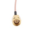 thumbnail image 2 of Unique Bargains 5Pcs RG178 SMA Male to Male Connector Router Antenna Extension Cable 30cm, 2 of 2