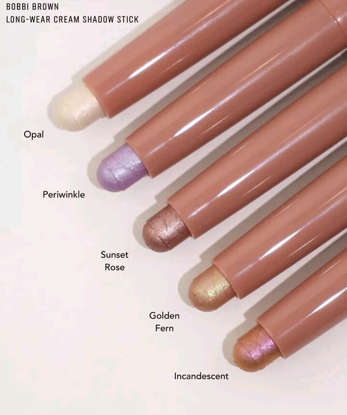 Bobbi Brown Long-Wear Cream Eyeshadow Stick, Sunset Rose Multi-chrome
