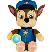 PAW Patrol, Snuggle Up Chase Plush with Flashlight and Sounds, for Kids Aged 3 and Up
