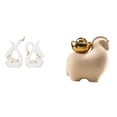 thumbnail image 1 of Elegantes Figuras De Cisne De Cerámica Para Estanterías Y Armarios, Esculturas Creativas De Animales En Miniatura, Decoración Del Hogar, Adorno Feng Shui., 1 of 8