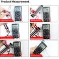 thumbnail image 1 of Multimètres, Affichage Professionnel Tenu dans la Main 6000 Affichage Professionnel Lcd Affichage Portable Siuke Rms Résistance de Courant Professionnel 6000 Rms Résistance Inductance Devoir Diode Température Qisuo, 1 of 5