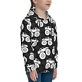 thumbnail image 3 of Kdxio Cool Car Pattern Boys Athletic Unisex Boys Girls Hoodie with Pocket Sweatshirts-Large, 3 of 6