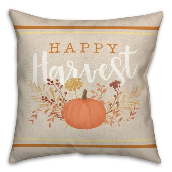 Creative Products Happy Harvest 18 x 18 Indoor / Outdoor Pillow