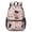 Multicolor Cat Pink, variant on Galaxy Cat Head Black Pattern 17" School Backpacks for Teens,Waterproof Oxford Fabric,S-Shape Padded Straps for School,Travel,Hiking,Camping
