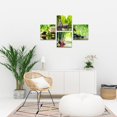 thumbnail image 4 of Zen Wall Art Decor 4 Panels Essential Oil Candle Painting Pictures Canvas Prints Artwork for SPA Bathroom Yoga Room Decoration, 4 of 6