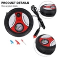 thumbnail image 4 of SPRING Car Air Compressor 12V Portable Wheel 260psi Tyre Inflator Pump AutoTire Inflation Pumps For Tires Ball Rubber Float Hovercraft, 4 of 9