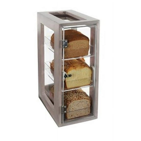 Cal Mil 1204-110 8 x 13 x 20.5 in. Aspen 3 Tier Bread Case