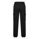 thumbnail image 3 of Pantalones largos para hombre, color sólido, bolsillo, cintura elástica, cordón ajustable, pantalones casuales de poliéster para hombre, 3 of 5