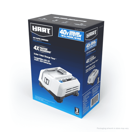 Hart 40-Volt Lithium-Ion 6-Amp Rapid Battery Charger (Battery Not Included)