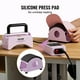 thumbnail image 4 of Máquina prensadora de sombreros VEVOR Mini Hat Heat Press para gorras, color morado, 4 of 9