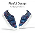 thumbnail image 3 of DREAM PAIRS Kid Toddler Sneakers Boys Girls Canvas with Cartoon Dual Hook and Loops for School Walking, 3 of 6