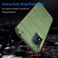 thumbnail image 3 of Slim Fit Phone Case for Motorola Moto E13, Rugged Shield Case with Military Grade Shockproof,Drop-Tested and Camera Lens Protection Cover for Moto E13, HD Green, 3 of 12