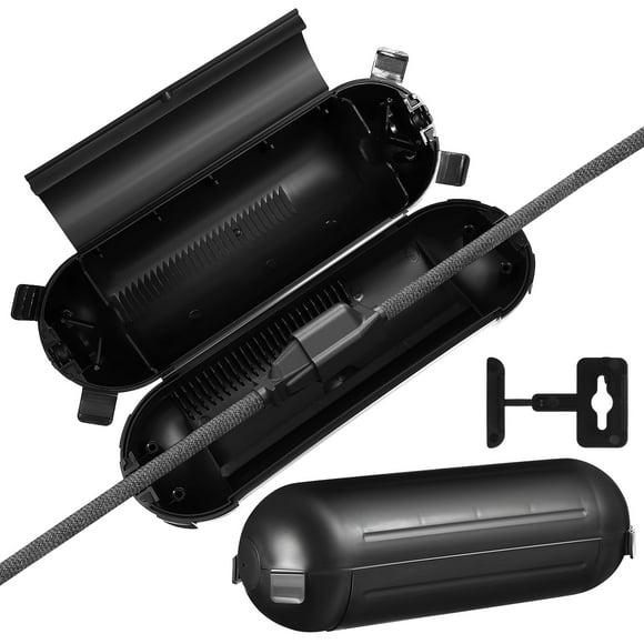 2 Pcs Extension Cord Covers Extension Cord Box Floor Cord Cover Electrical Box Weatherproof Cord Hider Extension Cord Covers For Outside