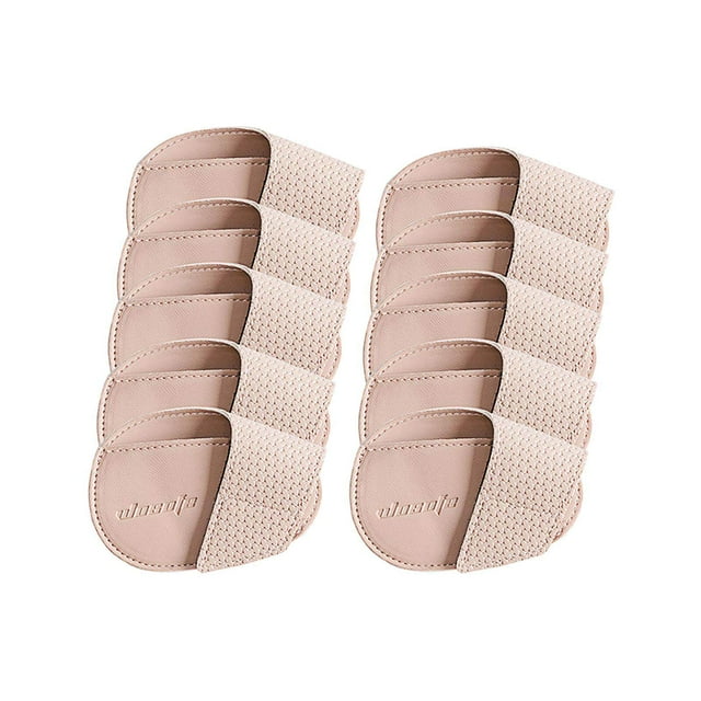 Dalazy Golf Head Covers PU Portable Protector for Athlete Travel Golf Training Pink Large