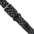 thumbnail image 3 of Cinturón Trenzado Stretch Graphite para Hombre Hickok Ajustable 37 mm Casual, 3 of 4