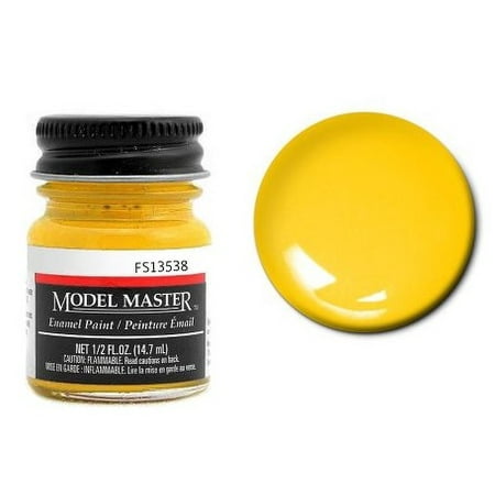 - Testor Corp 704-1707 Model Master FS Enamels Chrome Yellow (FS 13538)