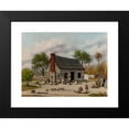 thumbnail image 2 of William Aiken Walker 18x14 Black Modern Framed Museum Art Print Titled - Sharecroppers Gathering in the Yard, 2 of 5