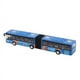 thumbnail image 2 of 2X Niños Modelo Vehículo Bus Coche Juguetes Pequeño Pull Back Toys Azul, 2 of 5