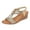 Gold, variant on Women's T Strap Wedge Sandals Rhinestone Bohe Platform Slip on Shoes Summer Walking Flip Flops